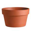 Deroma M8370PZ Azalea Pot, 8.3 in Dia, 5.9 in H, Clay 2 Pack