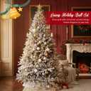 Syhood 12 Pcs Glass Christmas Ball Ornaments 2.64 Inch Small Glitter Christmas Tree Balls Ornaments Decoration Present for Xmas Tree Decorations Set (Champagne Set,Glitter+Matte)