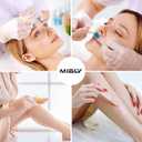 Mibly 4 Style Pack of 600 Assorted Wooden Wax Sticks for Body Legs Face and Small Medium Large Sizes Eyebrow Waxing Applicator Spatulas for Home and Spa Usage (Assorted Pack of 600)