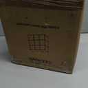 C&AHOME Cube Storage Organizer with Doors, 9-Cube Shelves, Closet Cabinet, DIY Plastic Modular Bookshelf Ideal for Bedroom, Living Room, 36.6L x 12.4W x 36.6H White USBTM3009B-DOOR