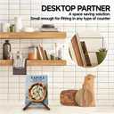 6.7in Wooden Plate Display Stands, Book, Picture and Bowl Display Stand, Display Stands for Heavy Duty Platters, Plate, Pottery, Rock, Dish, Easels, Vinyl Record Holders