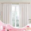 1 Inch Gold Curtain Rods for Windows 72 to 144 Inches (6 to 12 ft), USFOOK Telescoping Single Drapery Rod, Decorative Curtain Rod with Luxury Translucent Finials