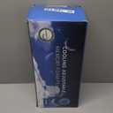 Cooling Side Sleeper Pillow for Neck and Shoulder Pain, Luxury Shredded Memory Foam Curved Bed Pillows for Sleeping Set of 1- Adjustable Queen Size- Washable Cover Crescent White