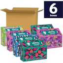 Kleenex Disposable Paper Hand Towels, Paper Hand Towels for Bathroom, 6 Boxes, 60 Hand Towels per Box (360 Total Towels)