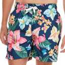 Kanu Surf Men's Havana Men's Swim Trunks Quick Dry Swim Shorts Bathing Suit Men, 5.5 to 7" Inseam (Regular and Extended (Blue, M)