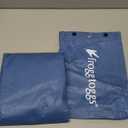 FROGG TOGGS Ultra-lite2 Waterproof, Breathable Rain Poncho, Adult and Youth Sizes (Blue)