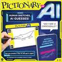 Mattel Games Pictionary vs. AI Family Game for Kids, Adults & Families Using Artificial Intelligence for 2 to 4 Players : Toys & Games