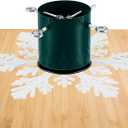 Real Christmas Tree Stand Snowflake Shaped Metal Base Holder