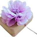 Biodegradable Urn for Water and Ground Burial Lilac Tissue Paper Flower (Large - Adult)