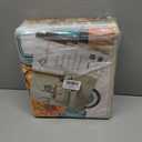 Ileading Fall Kitchen Rugs Set - 3 Piece Mats with Non Slip Backing, Washable Runner for Sink, Laundry, Hallway & Indoor Decoration (Striped Pumpkins)