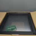 FXW AuraSpace Acrylic Indoor Dog Playpen for Puppies and Small Dogs, 24 Inch, 10 Panels, Black