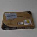 Universal Swivel TV Stand/Base Table Top TV Stand 32 to 65 inch TVs 80 Degree Swivel, 4 Level Height Adjustable, Heavy Duty Tempered Glass Base, Holds up to 88lbs Screens, HT04B-002