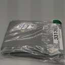 Home Brilliant Patio Pillows Outdoor Spring Waterproof Linen Throw Pillows Lumbar Rectangle Accent Pillows for Bed Room Indoor Outside, 4 Pieces, 12x20inches (30x50 cm) Light Grey