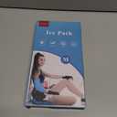 Comfytemp Elbow & Knee Ice Pack Wrap for Injuries, Compression Sleeve for Knees Replacement Surgery, Reusable Gel Hot Cold Pack Recovery for Knee, Elbow, Ankle, Arm, Calf, Leg, Wrist, Get Well Gift (Medium)