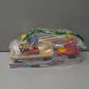 Melissa & Doug Magnetic Car Loader Wooden Toy Set with 4 Cars and 1 Semi-Trailer Truck Crane Wooden Toy, Vehicle Toys for Kids Ages 3+