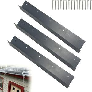 Roof Rain Diverter for Shingle Roof, 304 Stainless Steel Flat-Head Nails