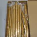 Metal Arch Backdrop Stand, 7.2FT+6FT Wedding Arch Backdrop Stand, Set of 2 Gold Backdrop Arch Stand, Wedding Arch Frame for Wedding Ceremony Birthday Party Baby Shower Graduation Ceremony Decoration