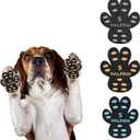 VALFRID Dog Paw Pads for Dogs Traction,Toe Grips for Senior Dogs,Paw Stickers Strong Adhesive,Provides Traction on Slippery Hardwood Floor Multicolor M 48 Pieces, Size: M (1.8" x1.52")