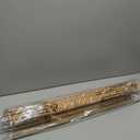 LazBlinds No Tools No Drill Cordless Bamboo Roman Shades, Light Filtering Window Treatment, Roll Up Bamboo Blinds for Windows 29'' W x 72'' H, Brown