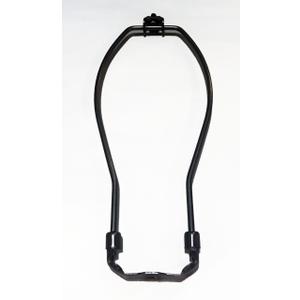 Aspen Creative 20004-22 (1 Pack) Lamp Harp with Saddle, 12", Black