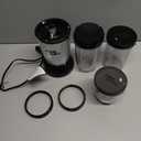 Magic Bullet Blender, Small, Silver, 11 Piece Set