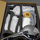 2 Handle Shower Faucet Set with Tub Spout Chrome, 2 Knob Tub and Shower Trim Kit with Rough-in Valve Wall Mounted