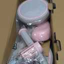 SEREED Baby Balance Bike for 1 Year Old Boys Girls 12-24 Month Toddler Balance Bike, 4 Wheels Toddler First Bike, First Birthday Gifts (Pink)