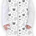 Toddler Sleep Sack with Feet, 0.5TOG Wearable Blanket, Baby Sleeping Sack with Legs (2T-3T, Bear)