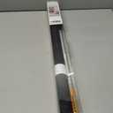 Sunoff Blackout Roller Shades Blinds Cordless for Windows Pull Down Room Darkening Door Blinds with Thermal Insulated Easy to Install for Living Room, Bedroom, Home, Office, Bathroom, Black 26" W x 72" H