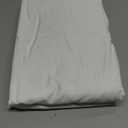 Mayfair Linen Twin XL Fitted Sheet Only - 100% Cotton 500 Thread Count 16" Deep Pocket White Fitted Sheet Twin XL, Soft Cooling Sateen Weave Elastic Bottom Sheet, Fits College Dorm Mattress