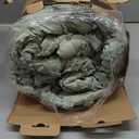 Bedsure Boho Tufted Full Comforter Set - Sage Green Boho Bedding Comforter Sets, 3 Pieces Farmhouse Shabby Chic Embroidery Bed Set, Soft Fluffy Cozy Arch Pattern Comforter for All Seasons