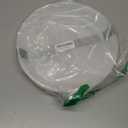 12 Pack 12 Inch Round Plant Saucers for Less 10 Inch Pot Indoors Outdoors Plant Trays for Pots Planter Saucer Plastic Drip Tray Planter Water Tray(Clear, 12"(12pcs))