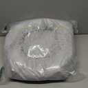 Hoewina Dog & Cat Bed for Indoor Cats, 20in Calming Donut Bed for Puppy and Kitten, Washable Round Fluffy Pet Bed for Small Medium Dogs and Cats (Light Grey)