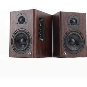 H2PLUS Bluetooth Bookshelf Speakers, 70W Powered Stereo Speakers with 4-Inch Fiber Woofers, Silk Dome Tweeters, USB-C Audio, Optical and AUX Input for TV, PC, Monitor and Record Player