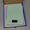 Etekcity Food Kitchen Scale, Digital Grams and Ounces for Weight Loss, Baking, Cooking, Keto and Meal Prep, Large, Green