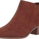 Amazon Essentials Women's Ankle Boots (9, Cognac)