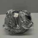 Velaze Cast Iron Dutch Oven Pot with Skillet Lid, 2-in-1 Pre-Seasoned Dual Handle Cast Iron Pan for Bread Baking, Frying, and Camping - Black 5QT