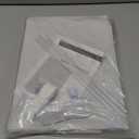 LazBlinds 100% Blackout Roller Shades, No Tools No Drill Cordless Blinds for Windows, Thermal Insulated UV Protection Privacy Window Shades for Bedroom (36''W x 72''H, White)