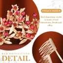 2 x Kilshye Red Queen Crowns and Tiaras Gold Leaf Bridal Headband Wedding Prom Hair Accessories for Women