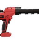 Cordless Caulking Gun 10oz Compatible with Milwaukee 18V Battery, Electric Caulk And Adhesive Gun with 5 Speed, Anti-Drip, Auto Retract, LED Light for Filling, Sealing(Tool Only)