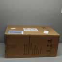 Amazon Basics Smudge Resistant Rectangular Trash Can With Soft-Close Foot Pedal, Brushed Stainless Steel, 30L/7.9 Gal, 13.8x11.8x25 in, Satin Nickel Finish