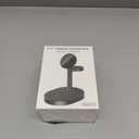 2026 3 in 1 Wireless Charging Station for Apple MagSafe Charger, 15W Fast Magnetic Mag-Safe Charger Stand for iPhone 17 16 15 14 13 12 17e Apple Watch AirPods Series, Gifts for Men (Black)