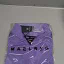 M MAELREG Golf Vests For Men Dry Fit Lightweight Moisture Wicking Performance Sports Breathable Golf 1/4 Zip Pullover Men (Large, Lavender)