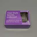 KooKaStyle Invisible Wire Hair Extensions with Transparent Headband Adjustable Size 4 Secure Clips Long Wavy Secret Wire Hairpiece 20 Inch Light Brown mix Ash Blonde P10/15A for Women