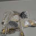 2 Sets(6 Pcs) Brass Gold Metal Taper Candle Holders Candlestick Holders, Vintage Modern Decorative Centerpiece Candlestick Holders for Table Mantel Wedding Housewarming Gift