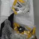 WOPITUES White Floating Shelves Set of 6, Wood for Bedroom, Modern Wall Decor, Bathroom Storage, Book Living Room[Upgraded]-White (HM011A) (16.5 Inch)