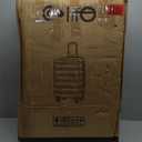 Coolife Luggage 3 Piece Set Suitcase Spinner Hardshell Lightweight TSA Lock (navy, 20/24/28)