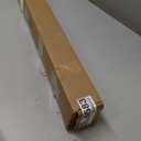 Antique Bronze Curtain Rods for Windows 16 to 86 Inch, 1 Inch Diameter Blackout Curtain Rod with Aluminum Cylinder Finials and Full Surround Brackets, Drapery Rod for Wall and Ceiling Mount