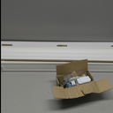 Lotus & Windoware Cordless, 2 Inch Faux Wood Blind, 34" Wide x 60" Long, Window Blinds, Blinds & Shades, Blinds for Indoor Windows, Embossed, Bright White