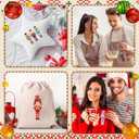 Hotop 48 Pcs Christmas Nutcracker Iron on Patches Colorful Sew on Embroidered Nutcracker Applique Repair Patch Soldier Figures Christmas Patches for Xmas Hat Clothing Backpack DIY Craft